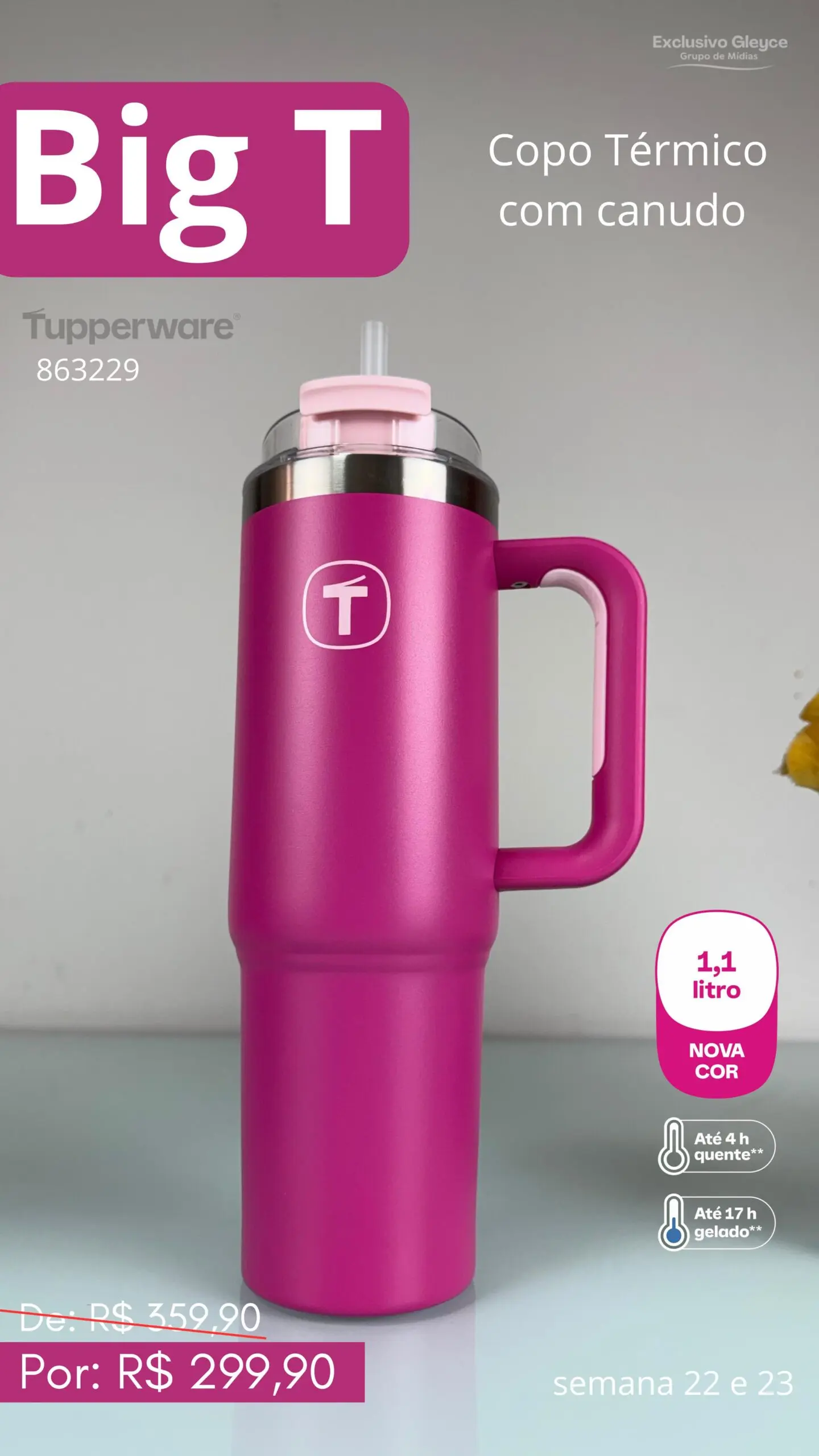 Copo Térmico Tupperware